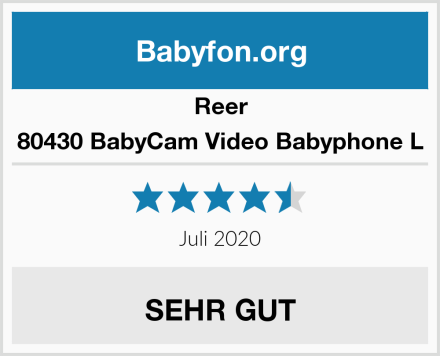 Reer 80430 BabyCam Video Babyphone L Test