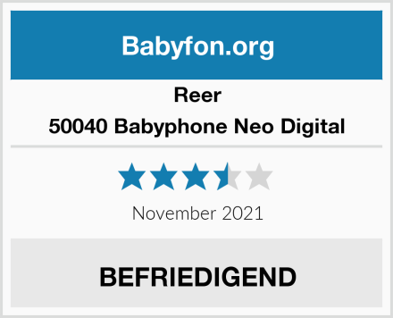Reer 50040 Babyphone Neo Digital Test