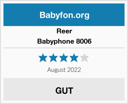 Reer Babyphone 8006 Test