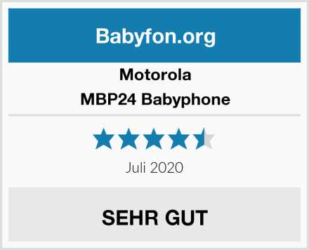 Motorola MBP24 Babyphone Test