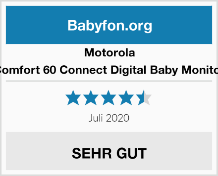 Motorola Comfort 60 Connect Digital Baby Monitor Test