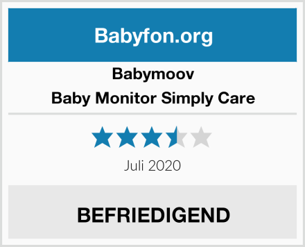 Babymoov Baby Monitor Simply Care Test
