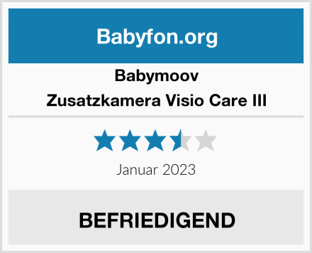 Babymoov Zusatzkamera Visio Care III Test