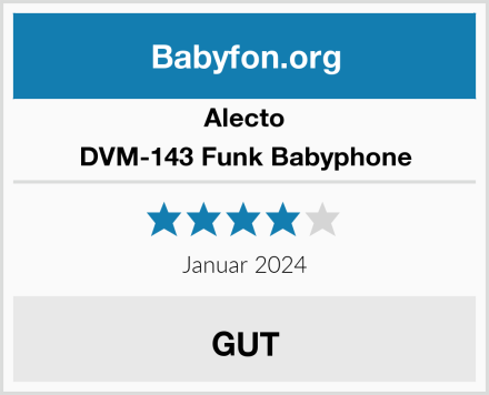 Alecto DVM-143 Funk Babyphone Test