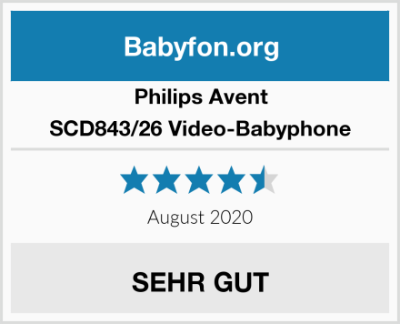 Philips Avent SCD843/26 Video-Babyphone Test