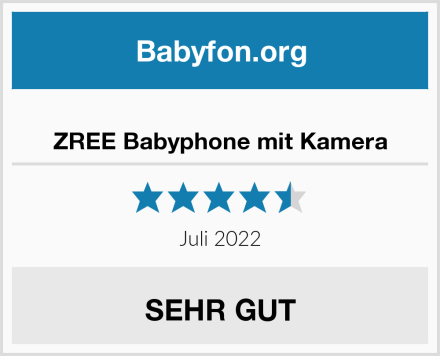  ZREE Babyphone mit Kamera Test