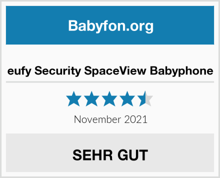  eufy Security SpaceView Babyphone Test